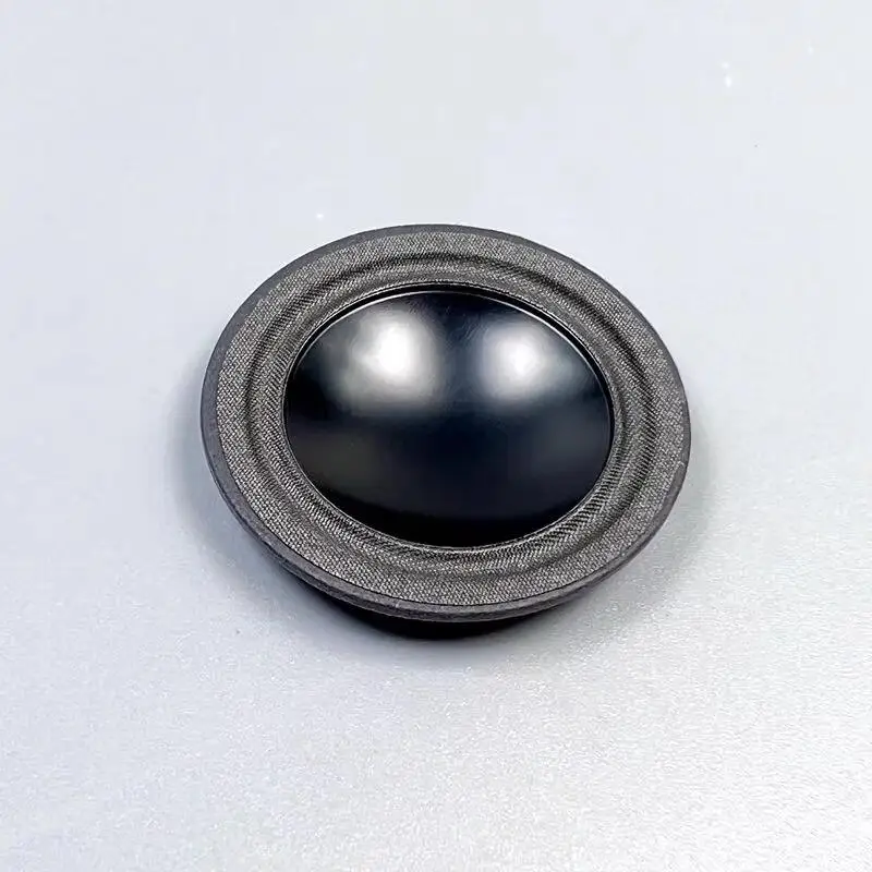 GHXAMP 25.5 코어 수입 트위터 알루미늄 멤브레인, 블랙 필름 돔 트레블 혼 액세서리, 25.5mm, 2 개