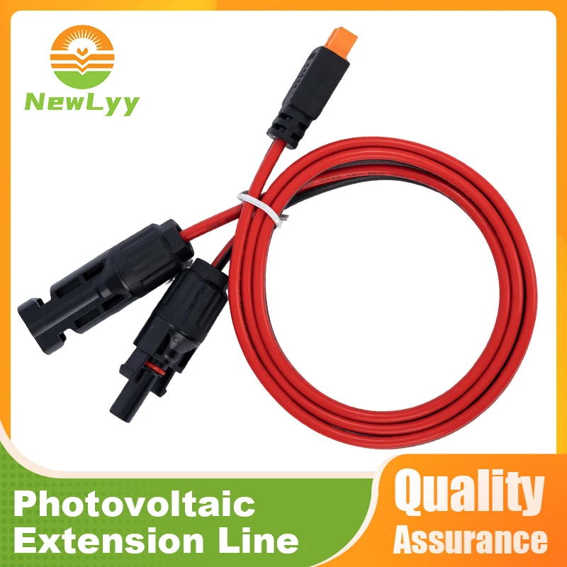 XT60 Connector 10AWG Heavy Duty Solar Panel Extension Cable for Lithium Battery RV Drone RC