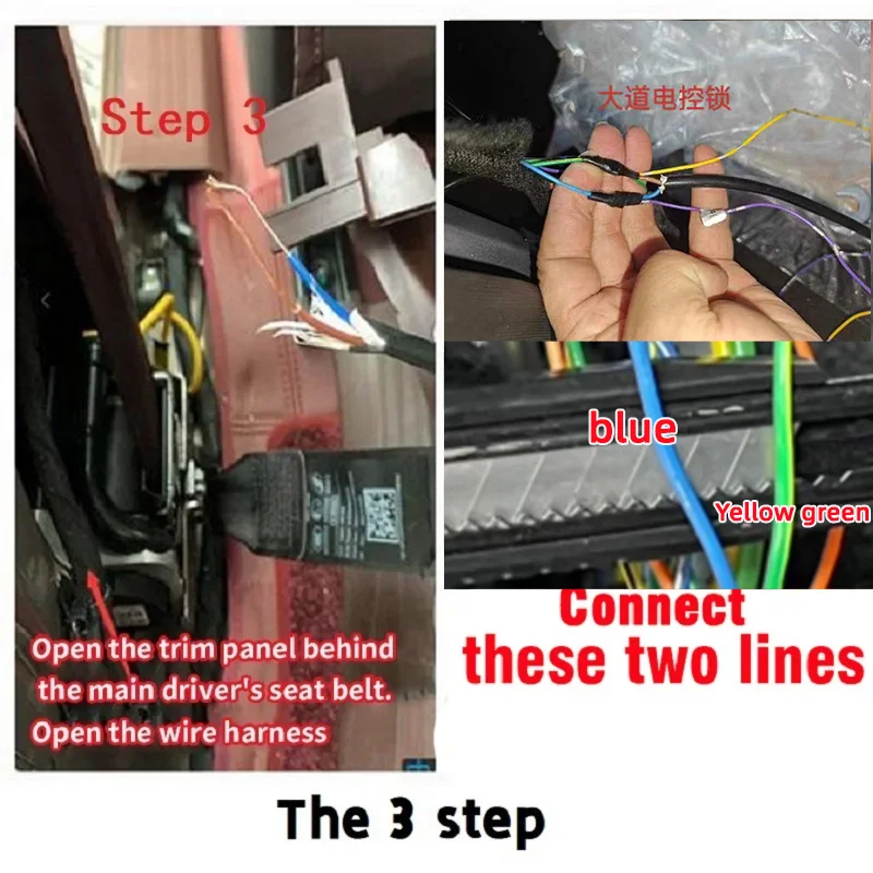 Serrure de sécurité de hayon électrique automatique, télécommande de clé de voiture d'origine, JMC Grand Avenue