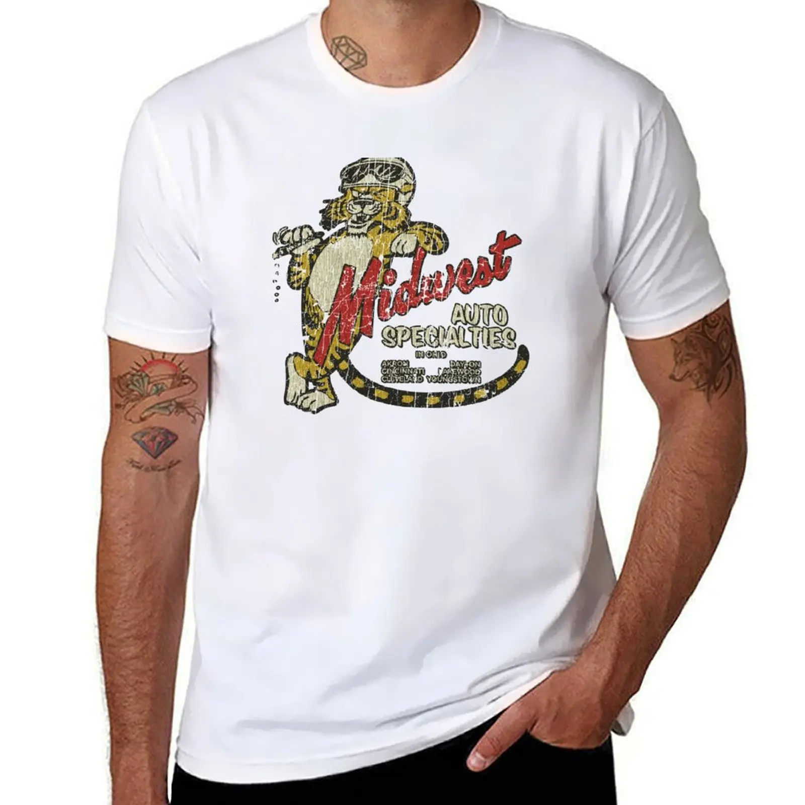

Midwest Auto Specialties T-Shirt summer top anime shirt luxury t-shirt mens funny t shirts