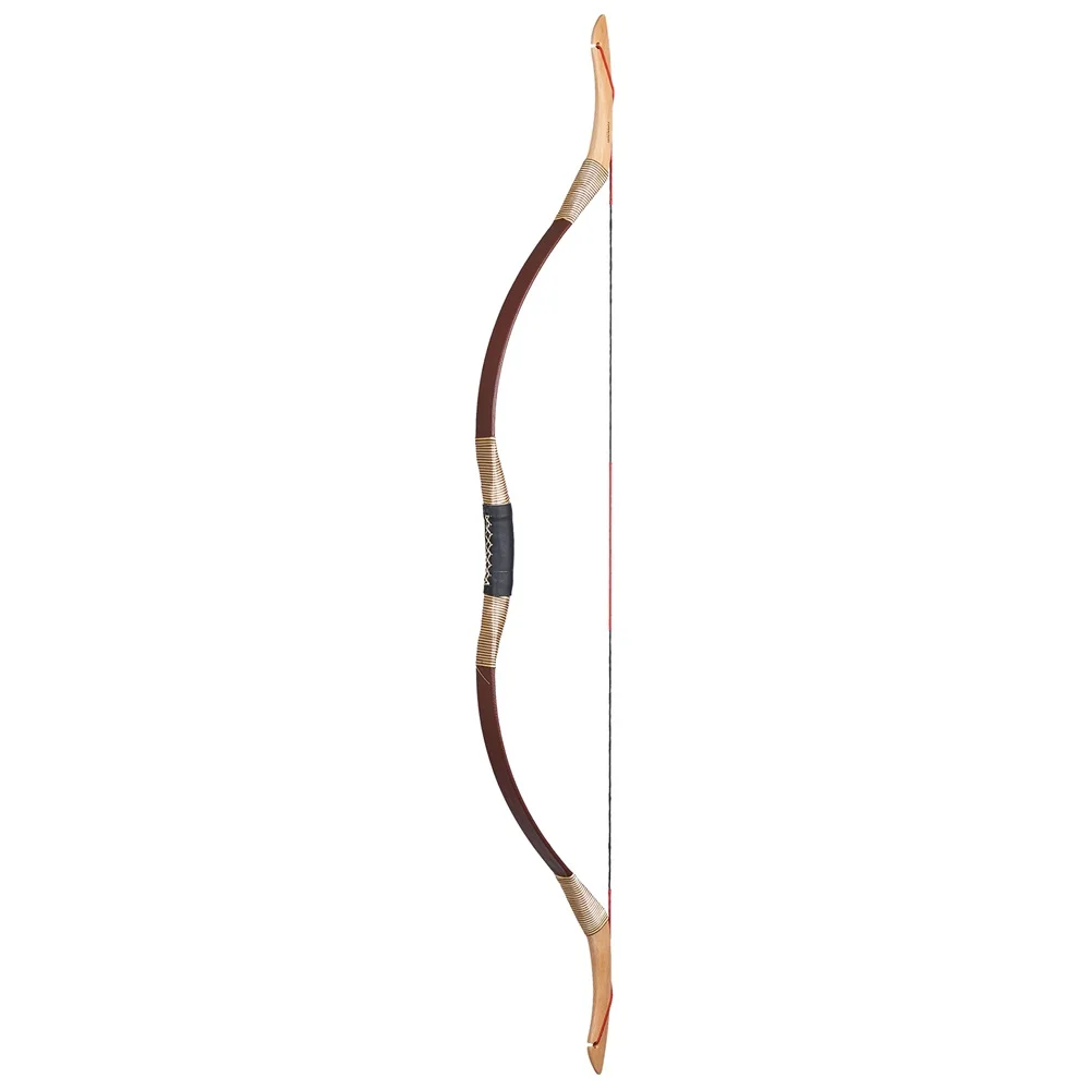 30/35/40/45/50/55lbs Archery Longbow for Hunting Traditonal Recurve Bow Outdoor Target Shooting Hunting Practice Bow