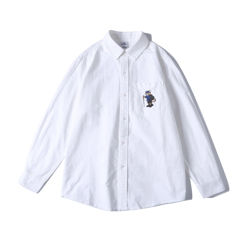 2025 men's spring and autumn new high quality long sleeve shirt single breasted