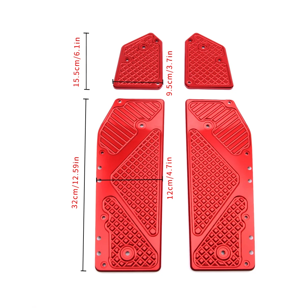 Motorcycle Footpads For Honda ADV 350 ADV 350 adv350 Aluminum Alloy Pedal Modified Skid proof Footrest 2021-2024