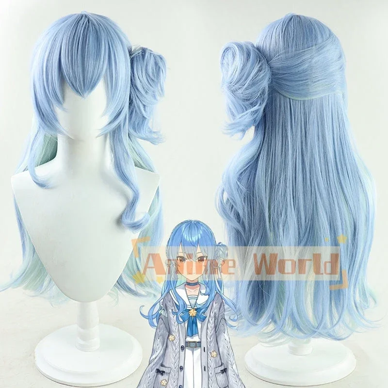 Hololive Virtual YouTuber Hoshimachi Suisei Cosplay Wig Halloween Christmas Woman Men Adult Wig