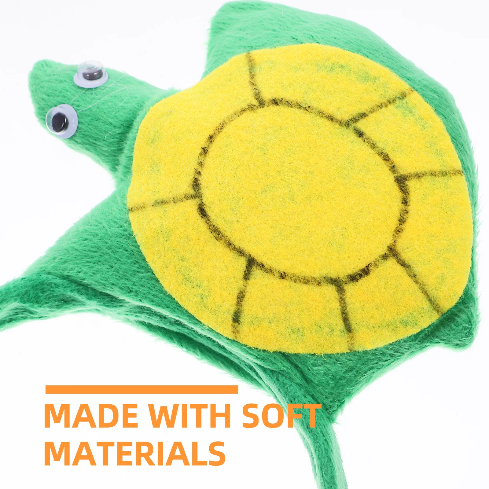 1Set Tortoise Costume Headband Tail Bowtie Soft Comfortable Cosplay Festival Accessory Set Animal Costume