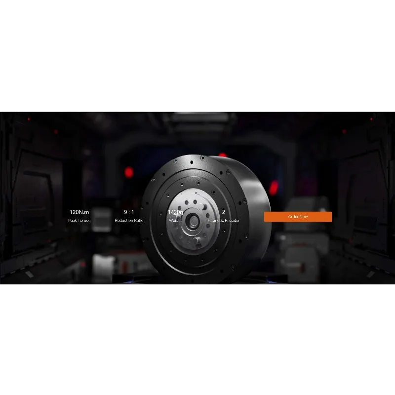 For ROBSTRIDE04: QDD 120N.m Integrated Joint Motor Module + CAN To USB Debugging Module