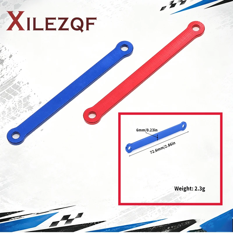XILEZQF RC Aluminum Tie Bar for Traxxas Slash Rustler Stampede Bandit Electric And Nitro Cars Truggy Bandit Aluminum Tie Bar