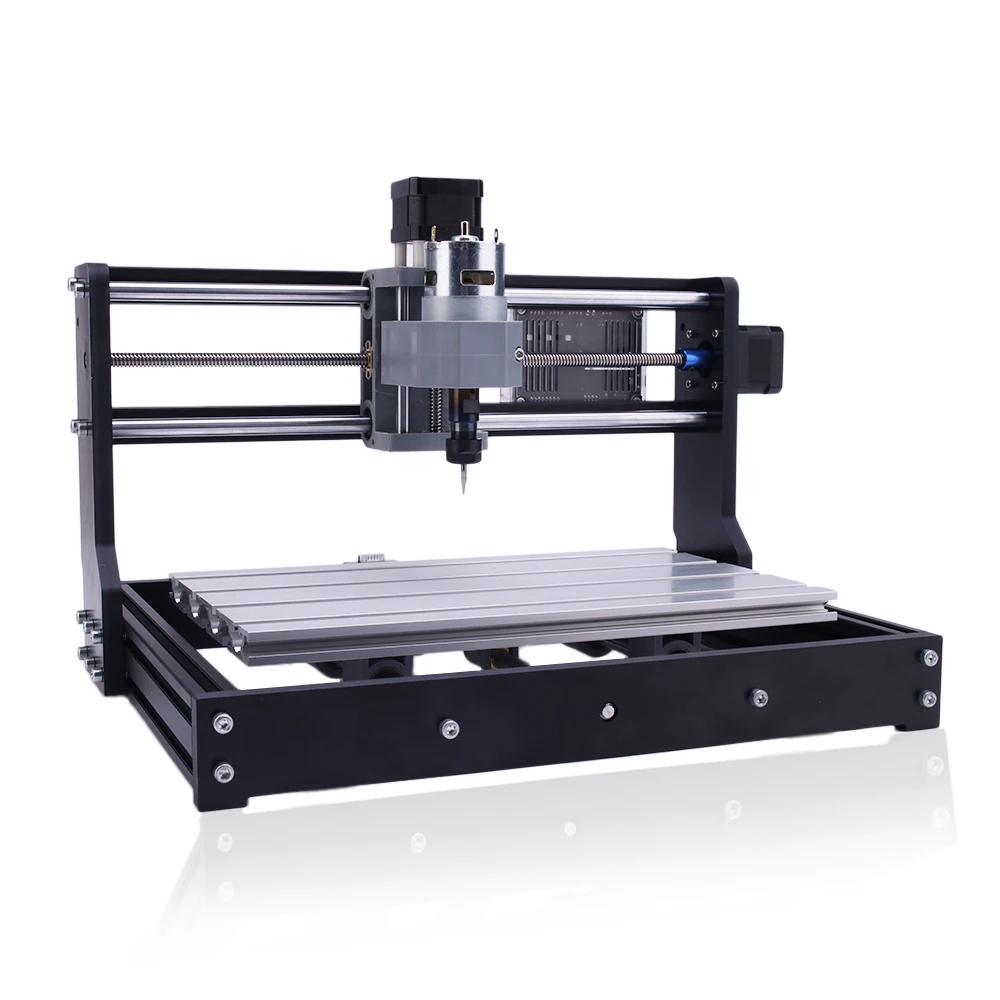 TEBAK 3-Axis PCB Drilling Mini Woodworking 3018 CNC Wood Router Engraving Machine for DIY Wood PVC Plastic Board Cutting Machine