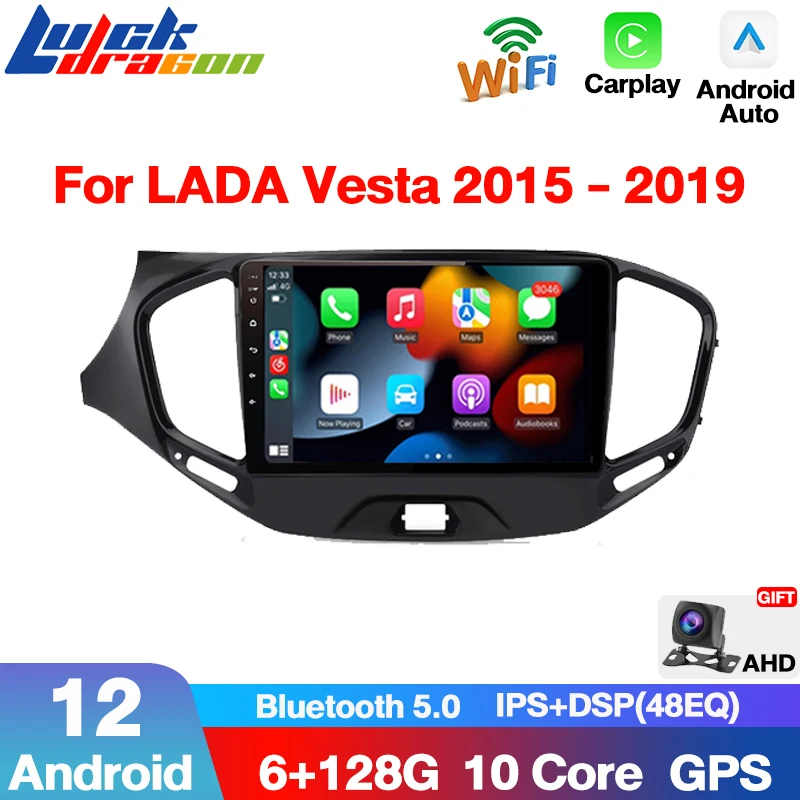 

Car Radio Carplay AHD Multimedia Android For LADA Vesta Cross Sport 2015 2016 2017 2018 2019 4G WIFI 2din Stereo Video Player