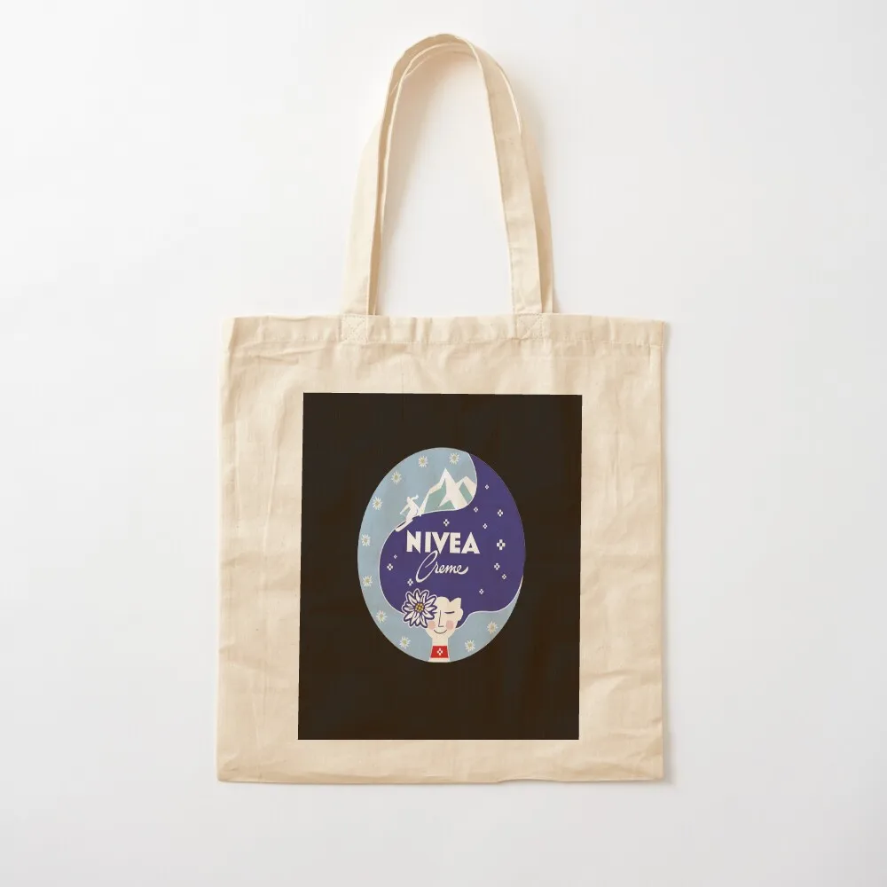 Nivea For Fans Tote Bag canvas shopping bag tote bag canvas shopper bags reusable shopping