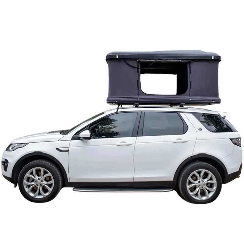 

WOQI Wholesale Low MOQ Family Outings Durable Foldable 4 Person Fiberglass Car Roof Top Tent