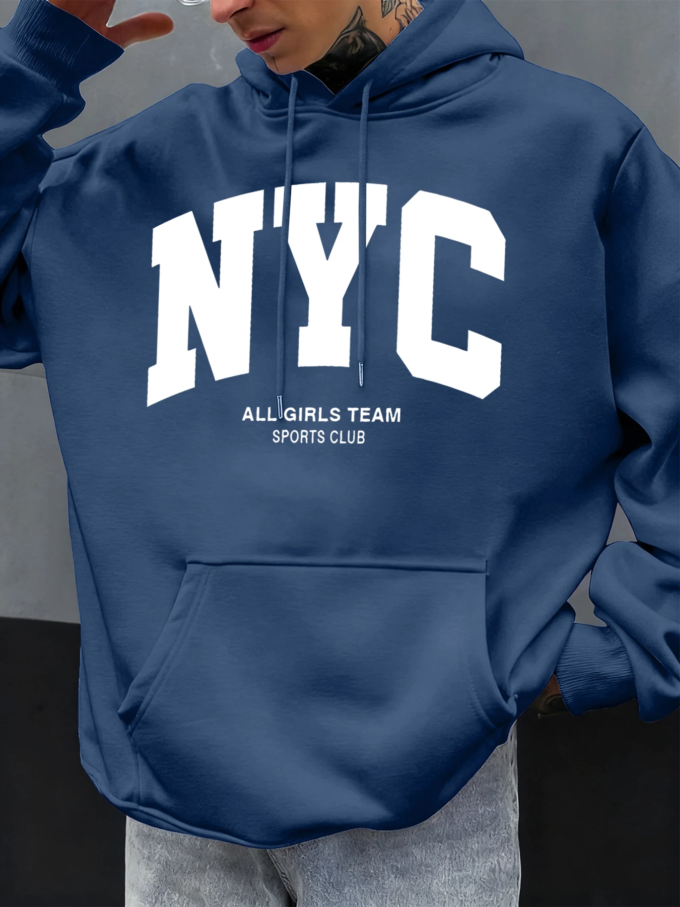 Winter Clothing In New York City - New York City Letter Eye-Catching Printed