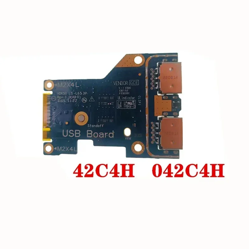 NEW Genuine LAPTOP Replace IO USB Board For Dell G15 5520 5521 (2022) HDK50 LS-653P 42C4H 042C4H 3.2USB LS-656P 2P0CY 02P0CY