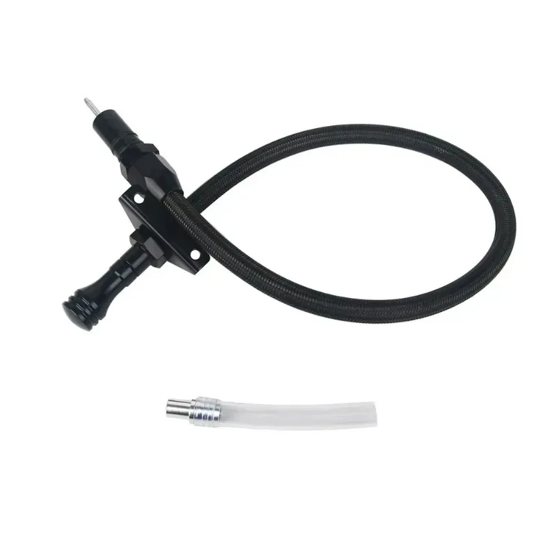 

For Firewall Mounted Transmission Stainless Steel Oil Dipstick-Compatible For GM 4L80E Dipstick Transmission LS LS1 LS3 LS6 LSX