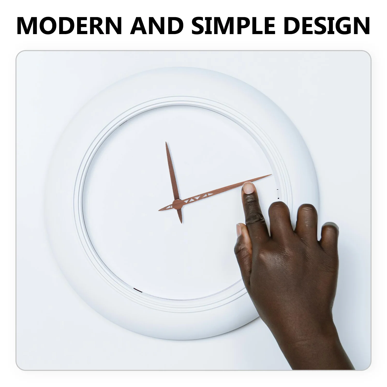 

5 set Wooden Hands Wear-Resistant Diy Parts For Repair Replacement Project Household Clock Supply Decorative Clock Accessories