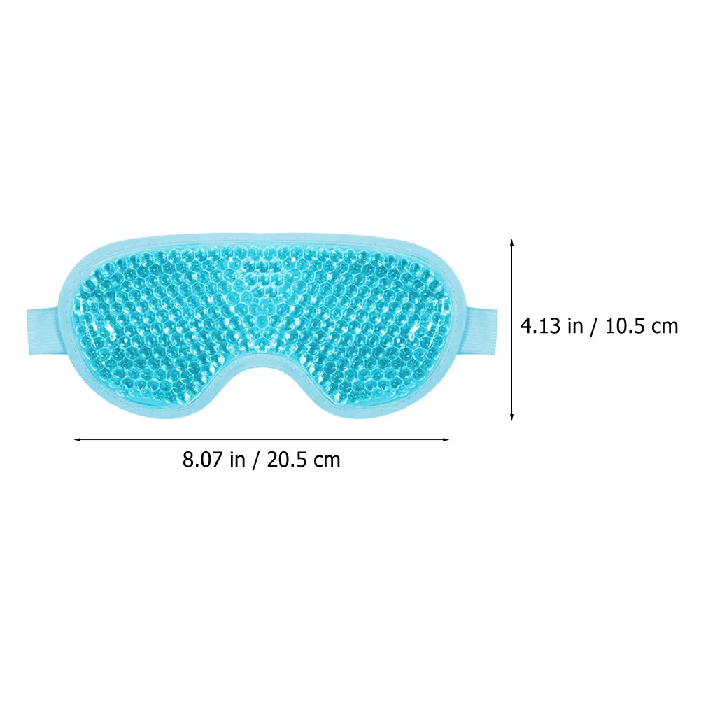 2Pcs Cooling Eye Masks Ice Cold Compress for Puffy Eyes Dark Circles Fatigue Relief Reusable Portable Summer Eye Pads Skin