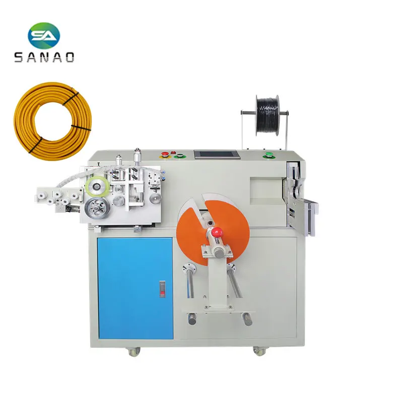 Customizable Meter Winding Strapping Machine, Integrated Cable Measuring Cutting Tying Device
