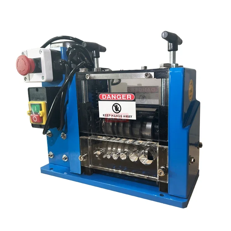 USA Market Hot Sale Recycling Automatic Scrap Copper Wire Stripping E lectric Cable Peeling Machine Low Price