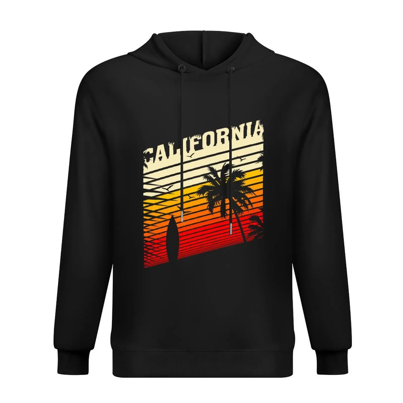 

CALIFORNIA SUNSET SURF BAY, BY SUBGIRL Hoodie men's coat korean clothes men's clothing autumn men's hoodies