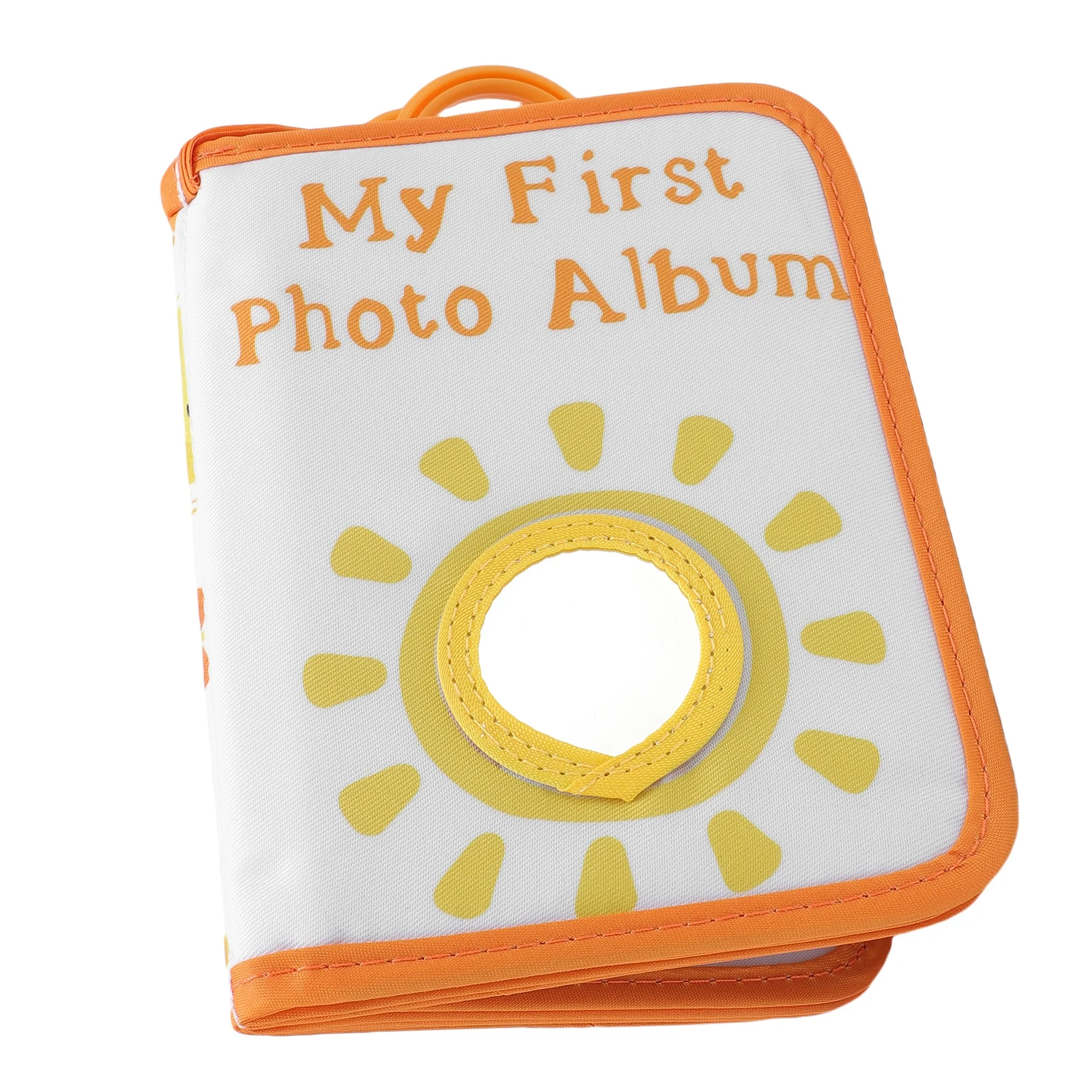 Baby Soft Cloth Album My First Photo Memory Book Soft Cloth Cute Pattern Baby Photo Album Tear Resist for Toddler