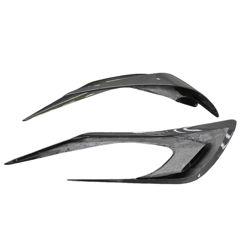 

Newest Products BatFury Aero Style Dry Carbon Fiber Body kit Front Bumper Vent For Ferrari 296gtb