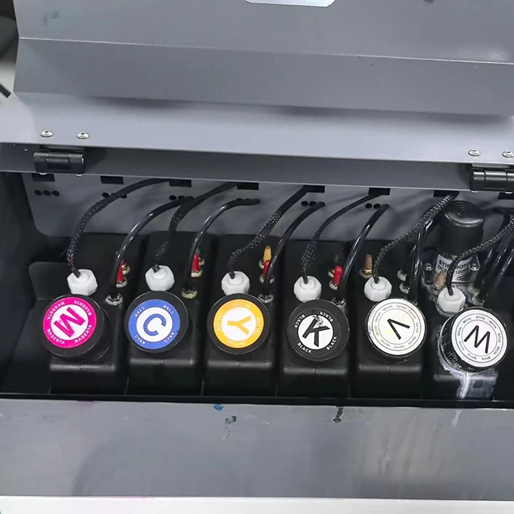 Kaca, Plastik, Logam Akrilik, Kayu, Pena, Mug Desktop 6090 9060 Printer UV DTF