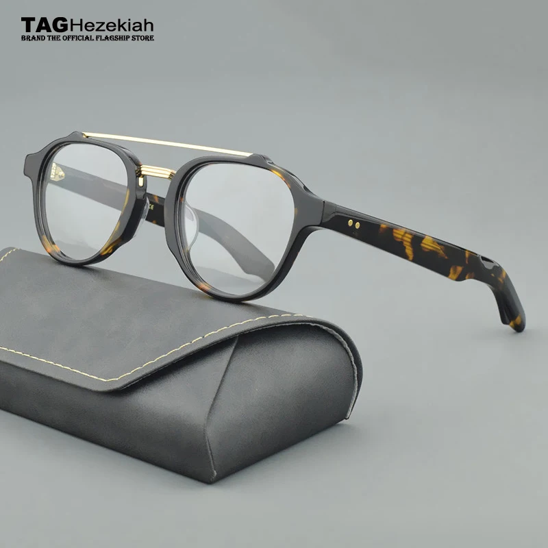 

2025 Eyeglasses JMM68 Quality Designer Handmade Acetate Myopia Prescription Glasses Frames Men Women Retro Vintage Round Eyewear