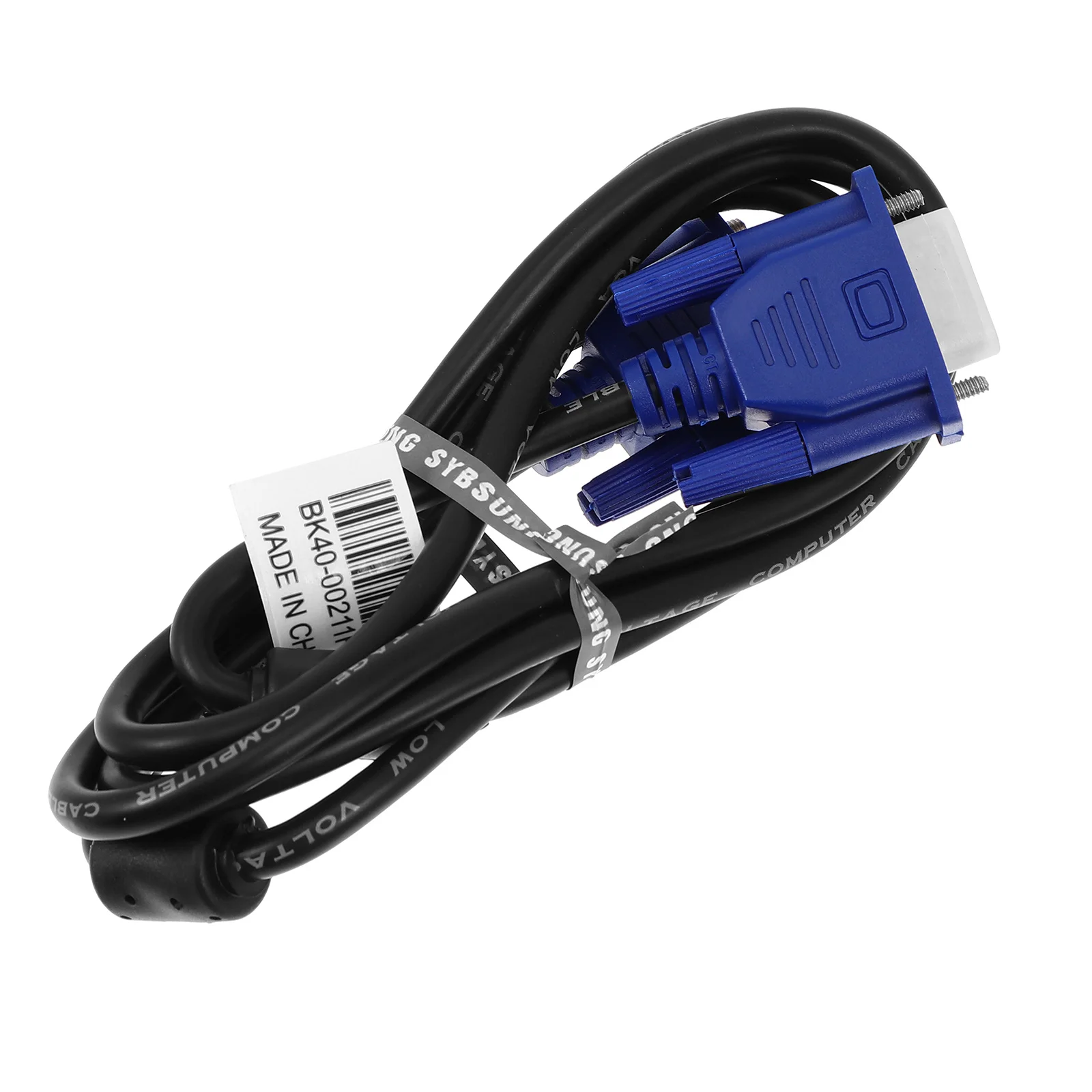 

2pcs Data 1.5M Black Extension Blue Interface Vga To Vga Cable For Pc Laptop Monitor Projector Screen Copper Connector Computer