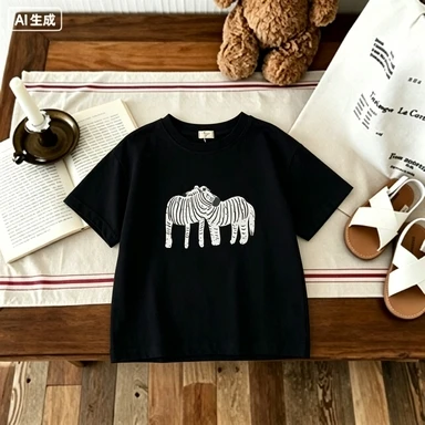 Modisches Baby-T-Shirt, Sommer-Kurzarm-T-Shirt für Jungen, gestreift, für Jungen und Mädchen