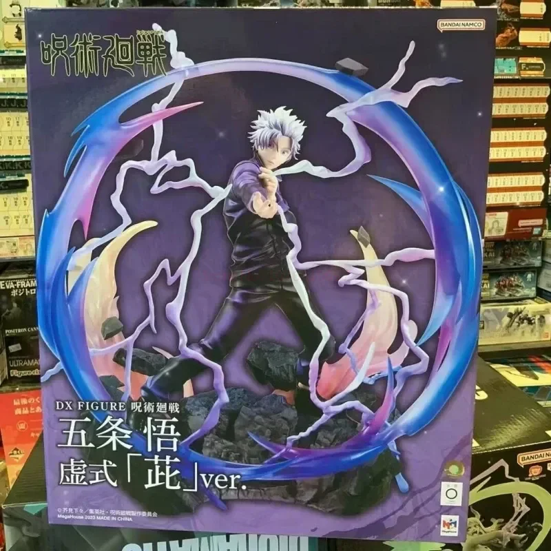 Original Megahouse Dxf Figure Jujutsukaisen Gojo Satoru Kyoshiki Murasaki Ver Collection Model Anime Figure Toys