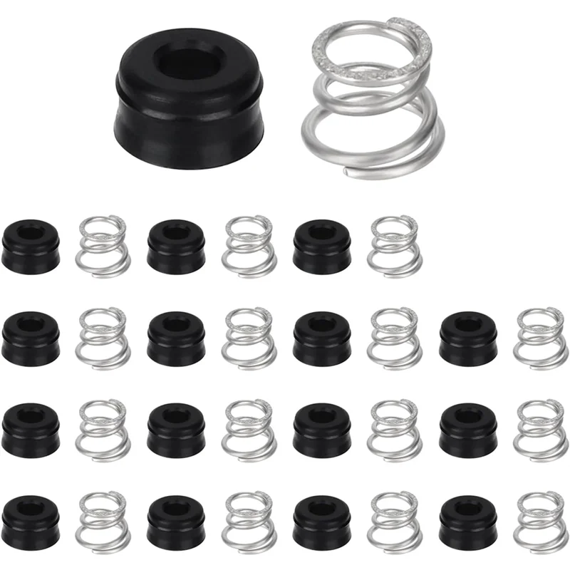 A95I-RP4993 Faucet Repair Kit(32Pcs), Includes 16 Replacement Seats And 16 Spring Loaded Stems For Delta Faucets
