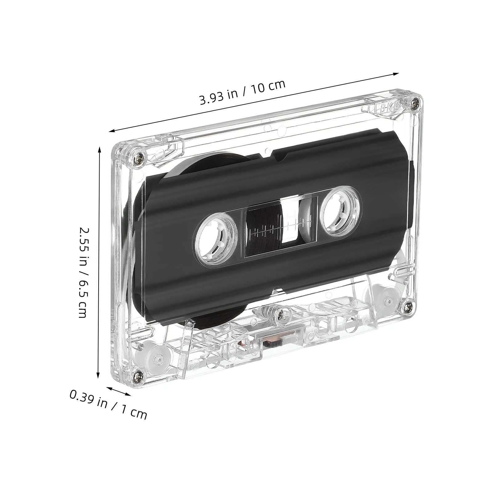 2 قطعة أشرطة كاسيت فارغة 30 دقيقة وقت التسجيل منخفضة الضوضاء شريط الصوت لتقوم بها بنفسك صوت الموسيقى التدريس قذيفة شفافة الرجعية #4