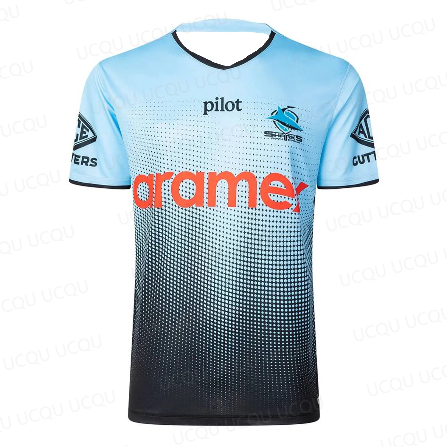 كرونولا ساذرلاند شاركس الرجبي جيرسي أستراليا قميص كرة القدم 2025 موسم الرجال الاطفال الكبار التدريب ملابس رياضية كاجوال #5