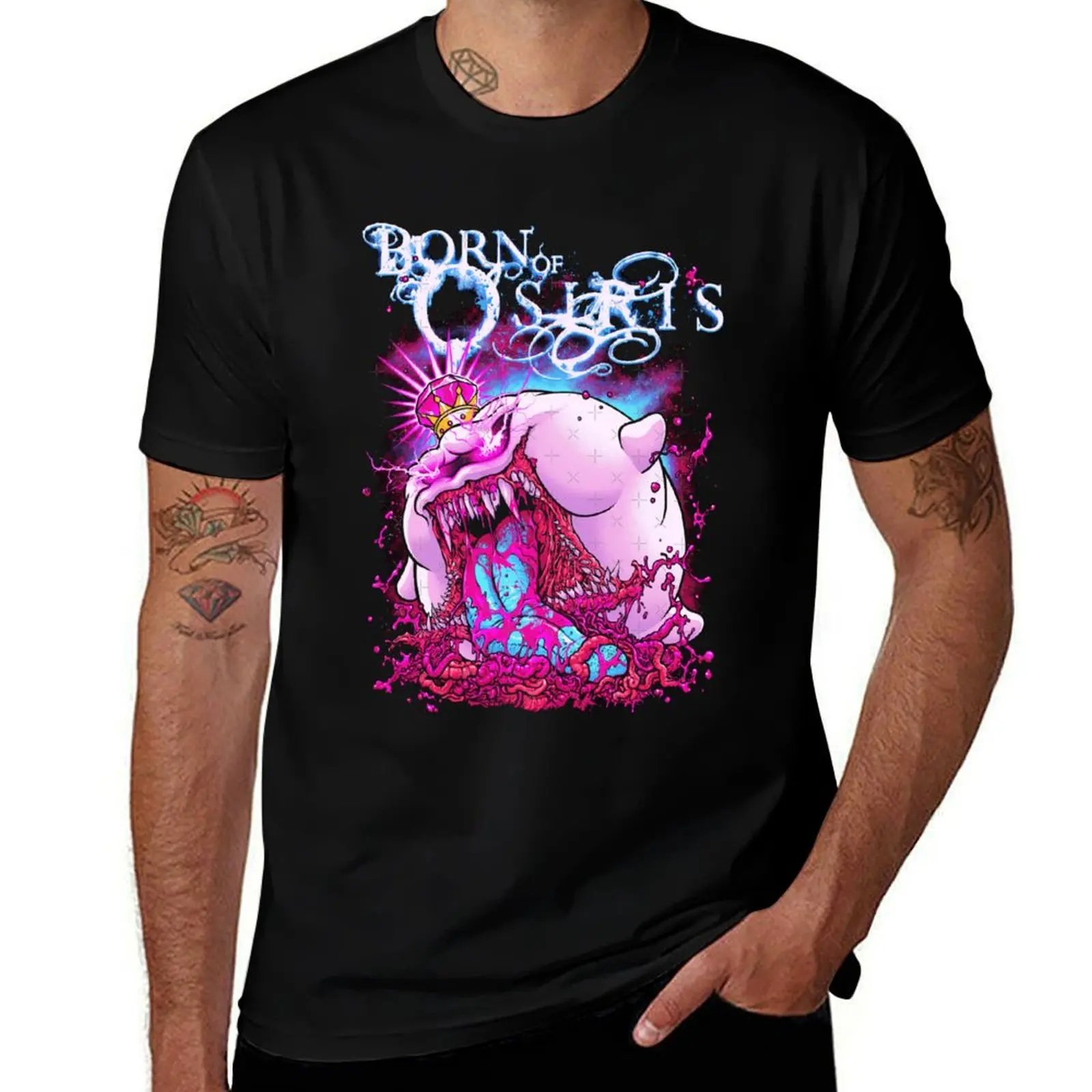 Born Of Osiris T-Shirt Big Size Crew Neck T-Shirt