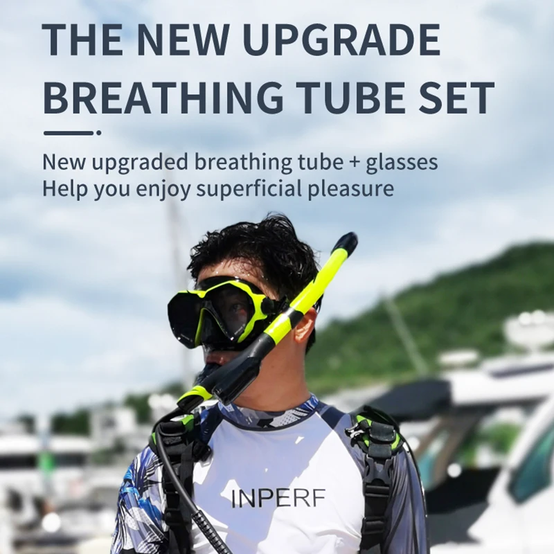 2L Scuba Diving Equipment/gear Mini Tank Mask/Adapter Cylinder Oxygen Bottle Underwater Snorkeling Set