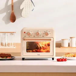 Friteuse à air électrique intelligente sans huile, multi-friteuses domestiques automatiques, cuisson à 360 °, écran tactile LED, grande capacité, 13L, 220V