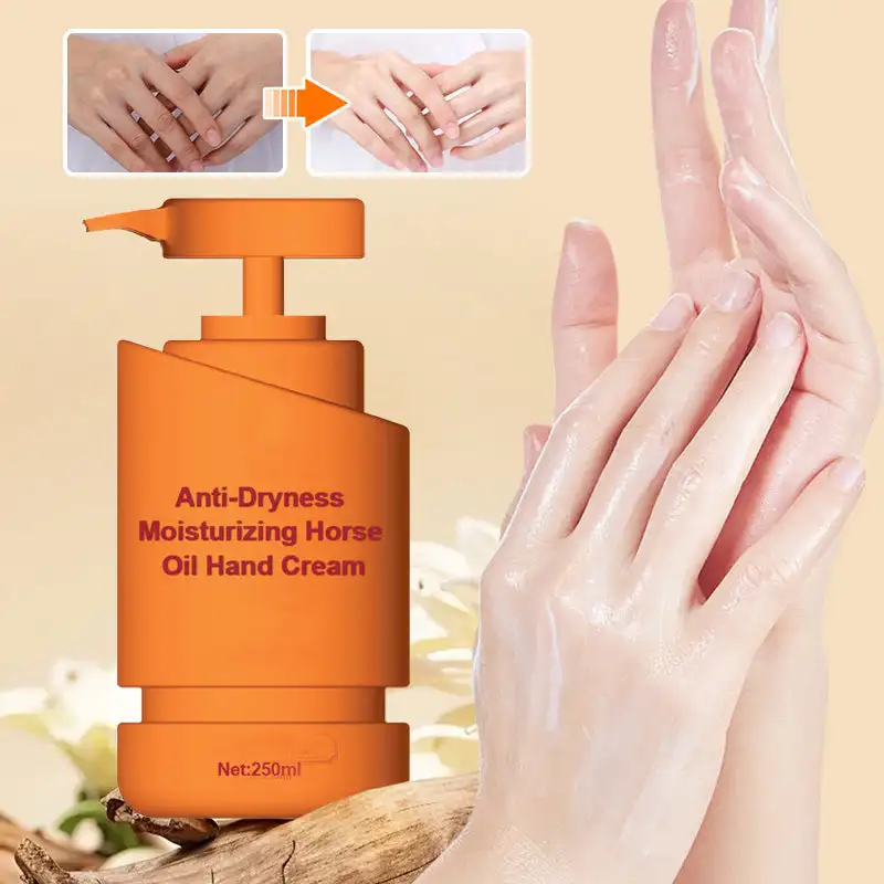 250ml Anti-Dryness Moisturizing Horse Oil Hand Cream