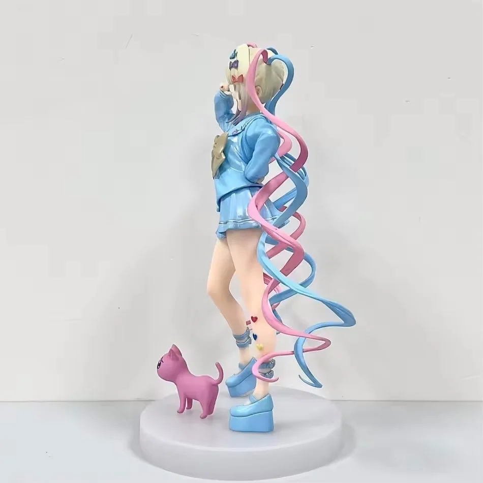 18cm 니디 걸 오버도즈 애니메이션 피규어 팝업 퍼레이드 KAngel 액션 피규어 버추얼 업로더 PVC 컬렉션 모델 장식품 장난감