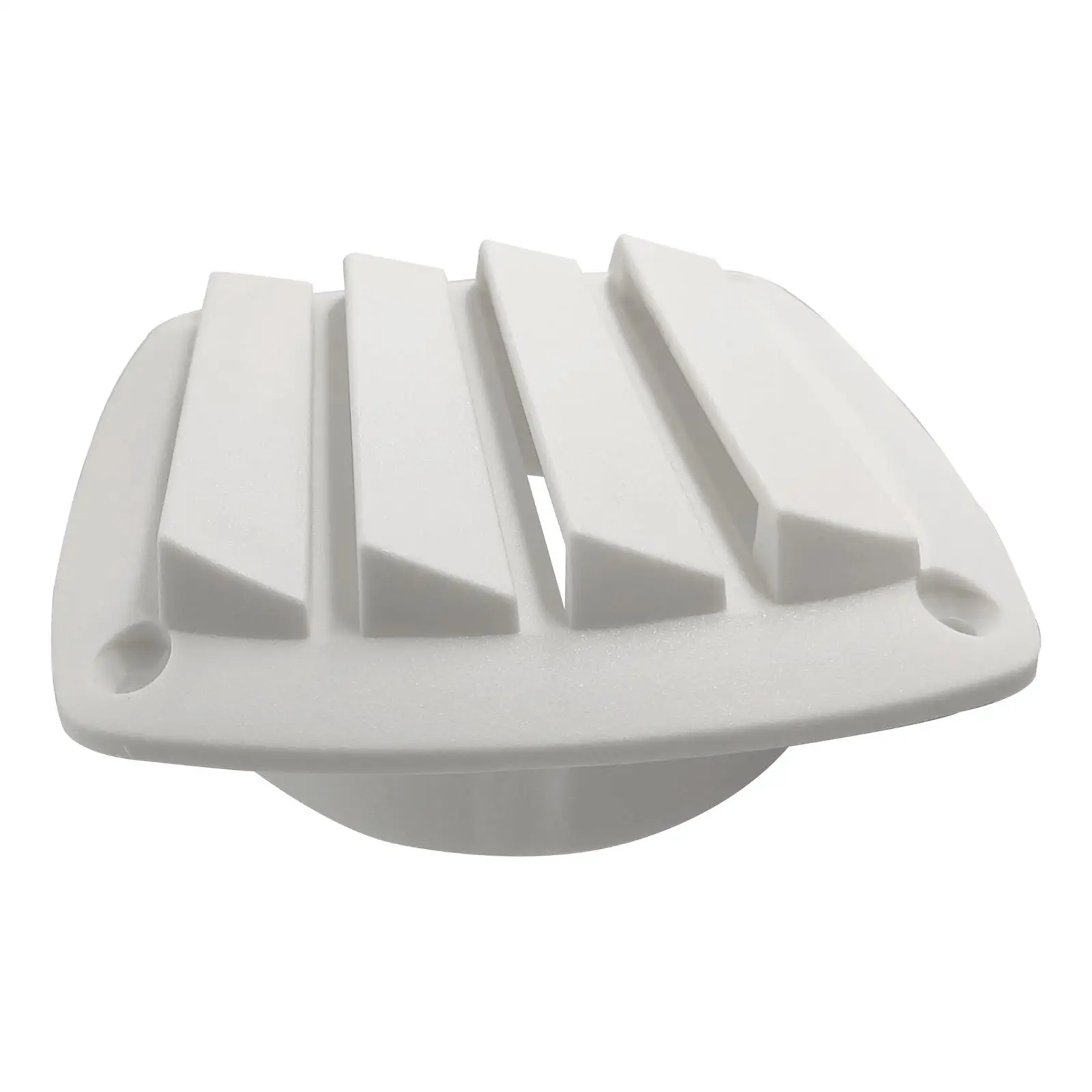 

5" Exhaust Ventilation Louvered Grille Cover for RVs Boats Speedboat Office, White