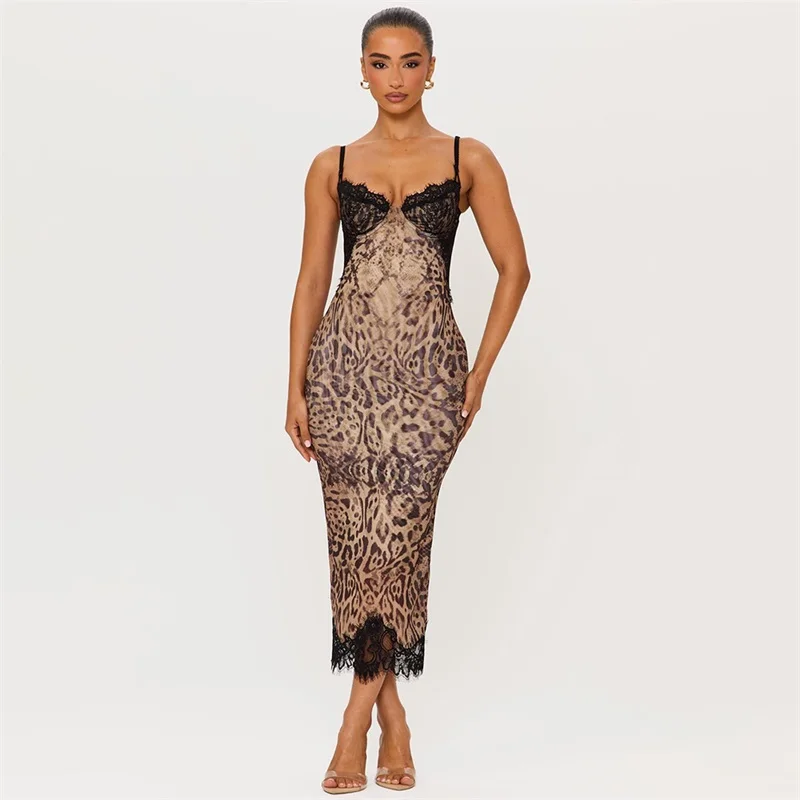 sexy-leopard-print-prom-dress-spaghetti-strap-lace-trim-midi-bodycon-party-gown-open-back-slim-fit-elegant-evening-birthday-robe