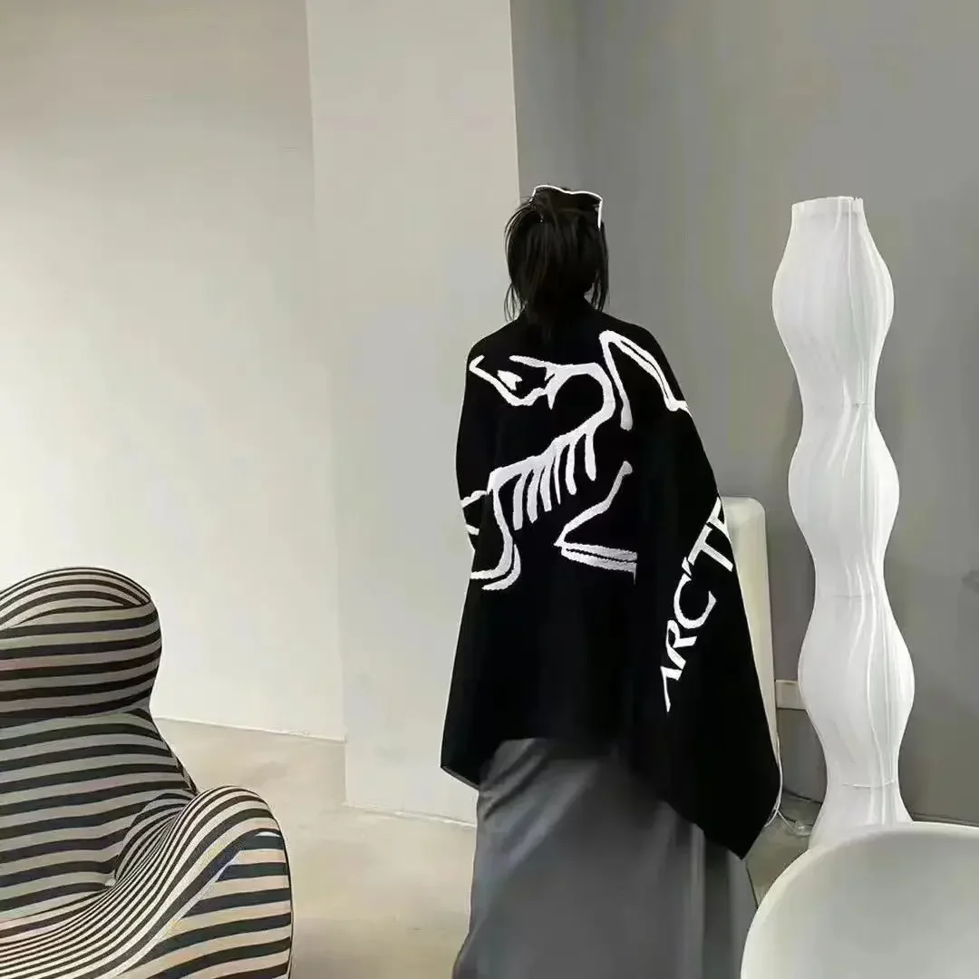 

Camping Blanket Blanket Cloak Women's Winter Jacket Men's Outdoor Couple Blanket Knitted Blanket Outdoor Sofa Trunk