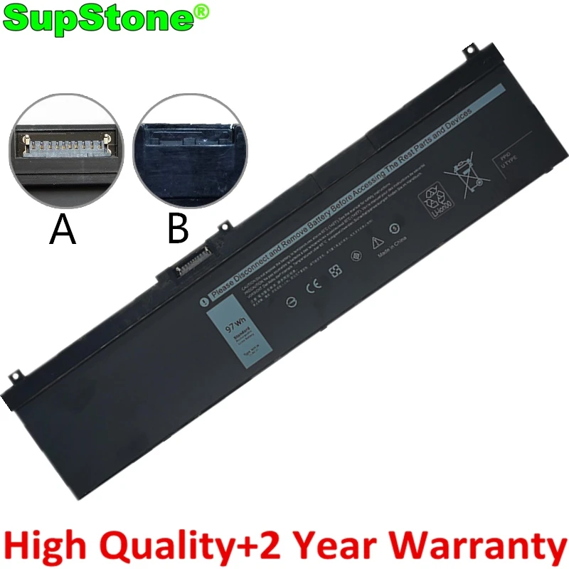 

SupStone Origin NYFJH 5TF10 Laptop Battery For Dell Precision 7530 7540 7730 7740 P34E P74F RY3F9 H6K6V 7M0T6 0VRX0J DP9KT GW0K9