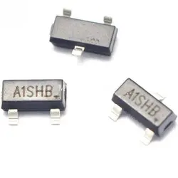 Transistor SMD Mosfet de canal P, 50 piezas, Si2301, A1SHB, 2.3A, 20V, SOT-23 MOS