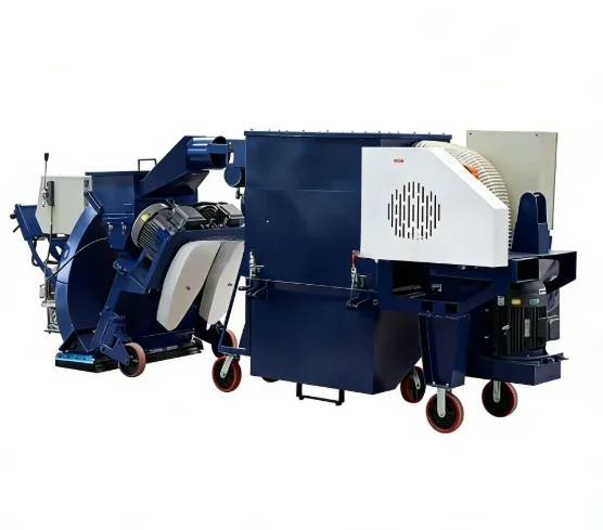 YG Customized Factory Price Approved Rust Removal Steel Plate Rust Removing Mobile Road Shot Blasting Machine
