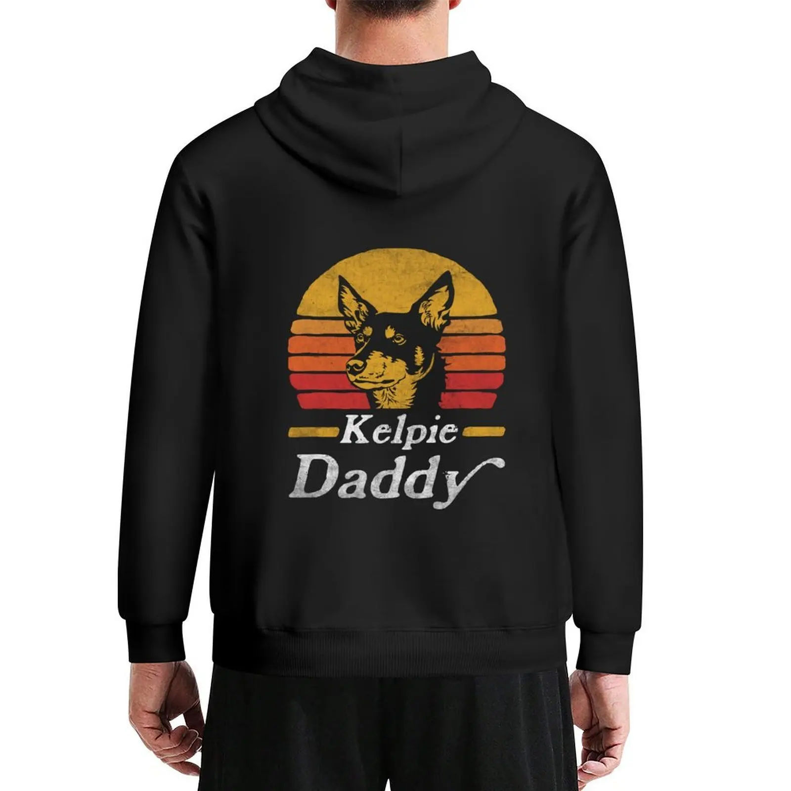 

Retro Vintage Australian Kelpie Daddy Hoodie blouse men's clothes winter clothes men's coat hoodies and sweatshirts new
