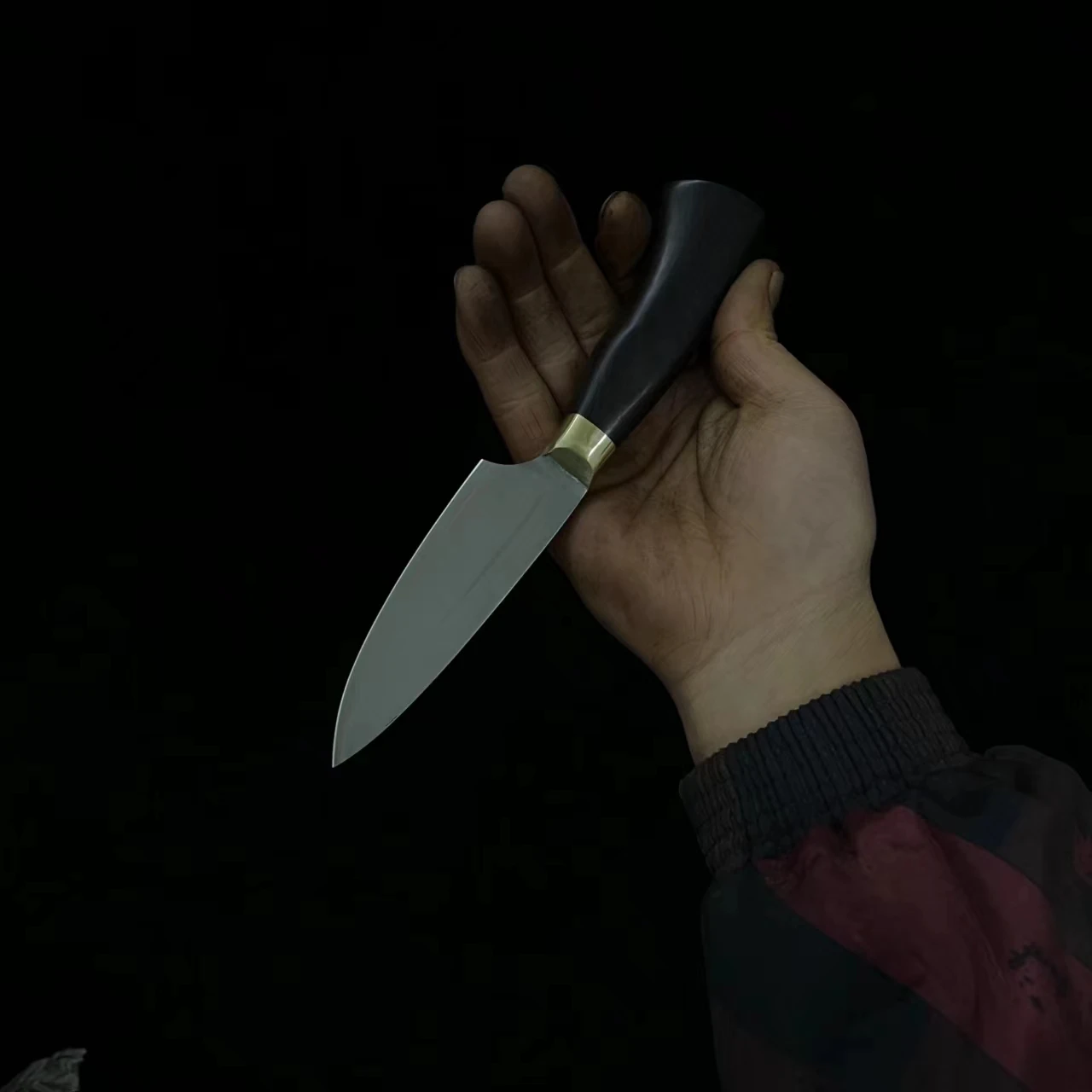 4 Inch Paring Knife 3 Layer BG42 Aviation Special Steel Blade Sharp Utility Cleaver Peeling BBQ Handmade Longquan Kitchen Knives