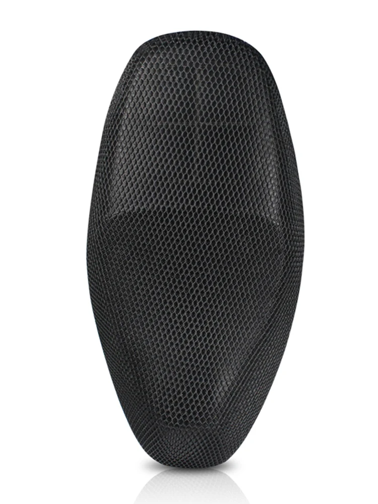 AliExpress NONE 1PCS 3D Honeycomb Mesh Motorcycle Seat Cover, Breathable Waterproof Anti-Slip Heat Insulation Cushion For E-Bike Scooter, S-6XL