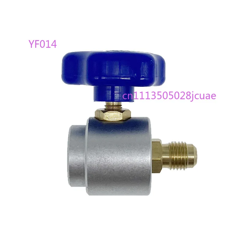 Factory Direct Self-sealing R134a Can Tap Valve Refrigerant Air Conditioner Filling Hose Fittings