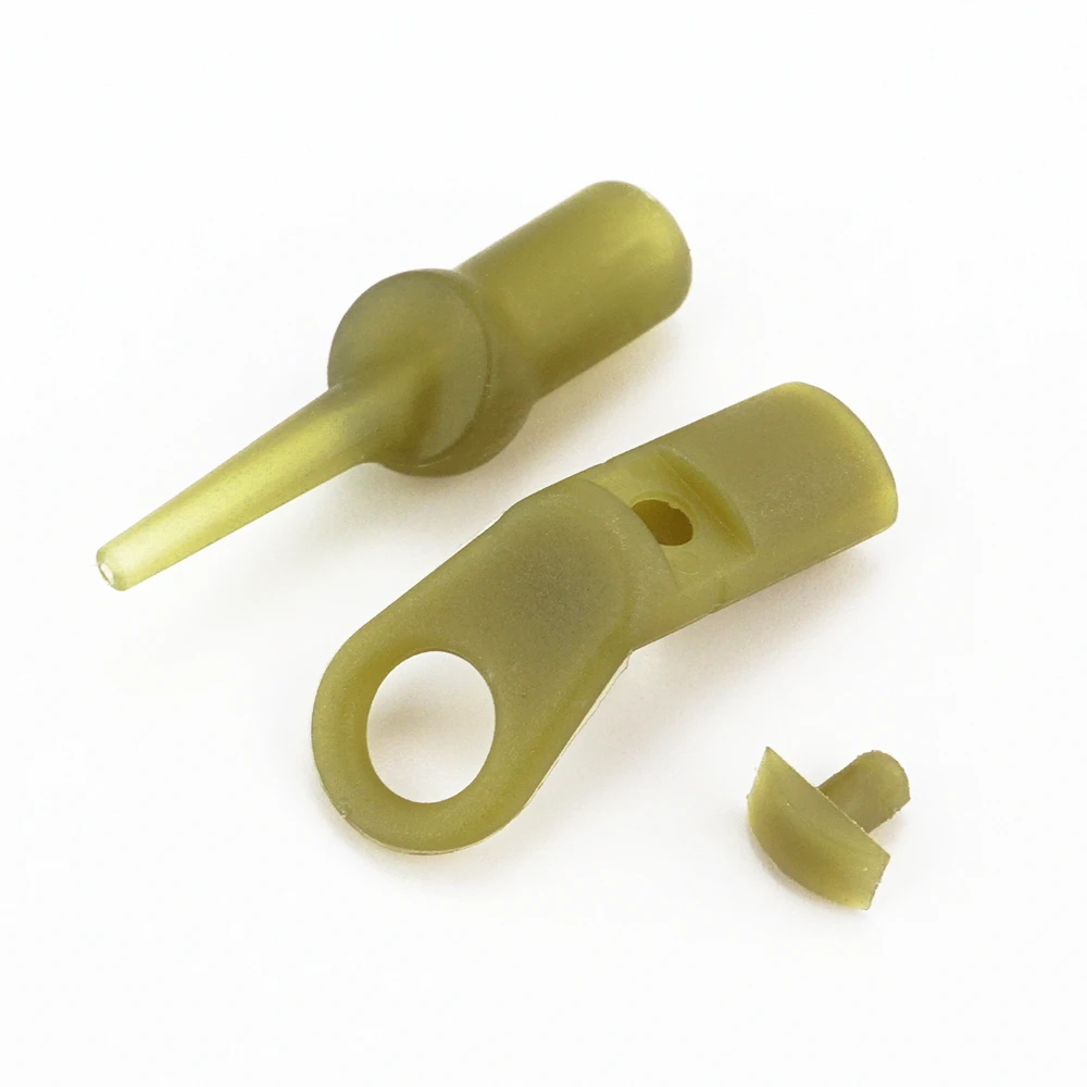 Hirisi 10set Carp Fishing Drop Off Run Ring Rubber Beads Fishing Accessories For Carp Chod Helicopter Rigs Terminal Tackle