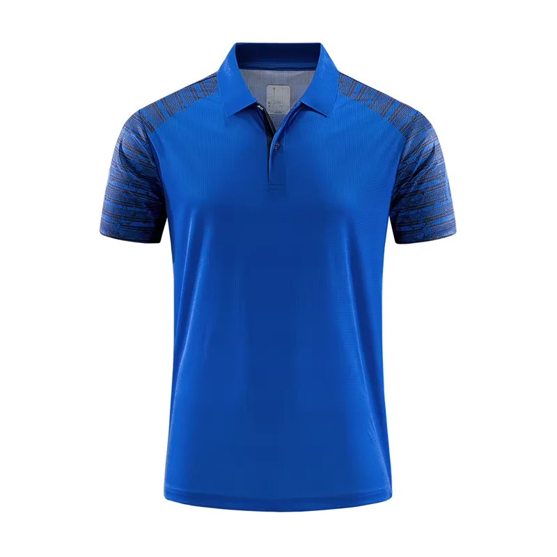 Multi Color Summer Luxury Polyester Dry Fit Breathable Moisture Wicking Collared Polo T Shirts